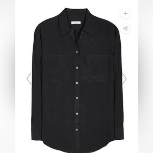 Equipment signature silk shirt